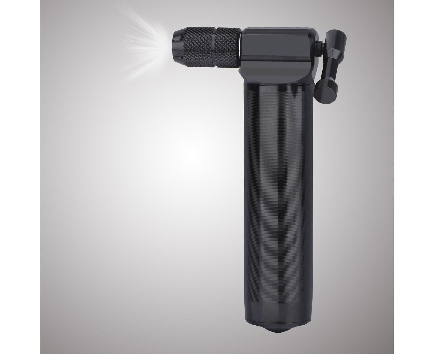 1 Set Mini Pump Nozzle Good Sealing Knob Switch CO2 High Pressure Quick Inflation Rust Resistant Pump Cylinder Nozzle for Bike