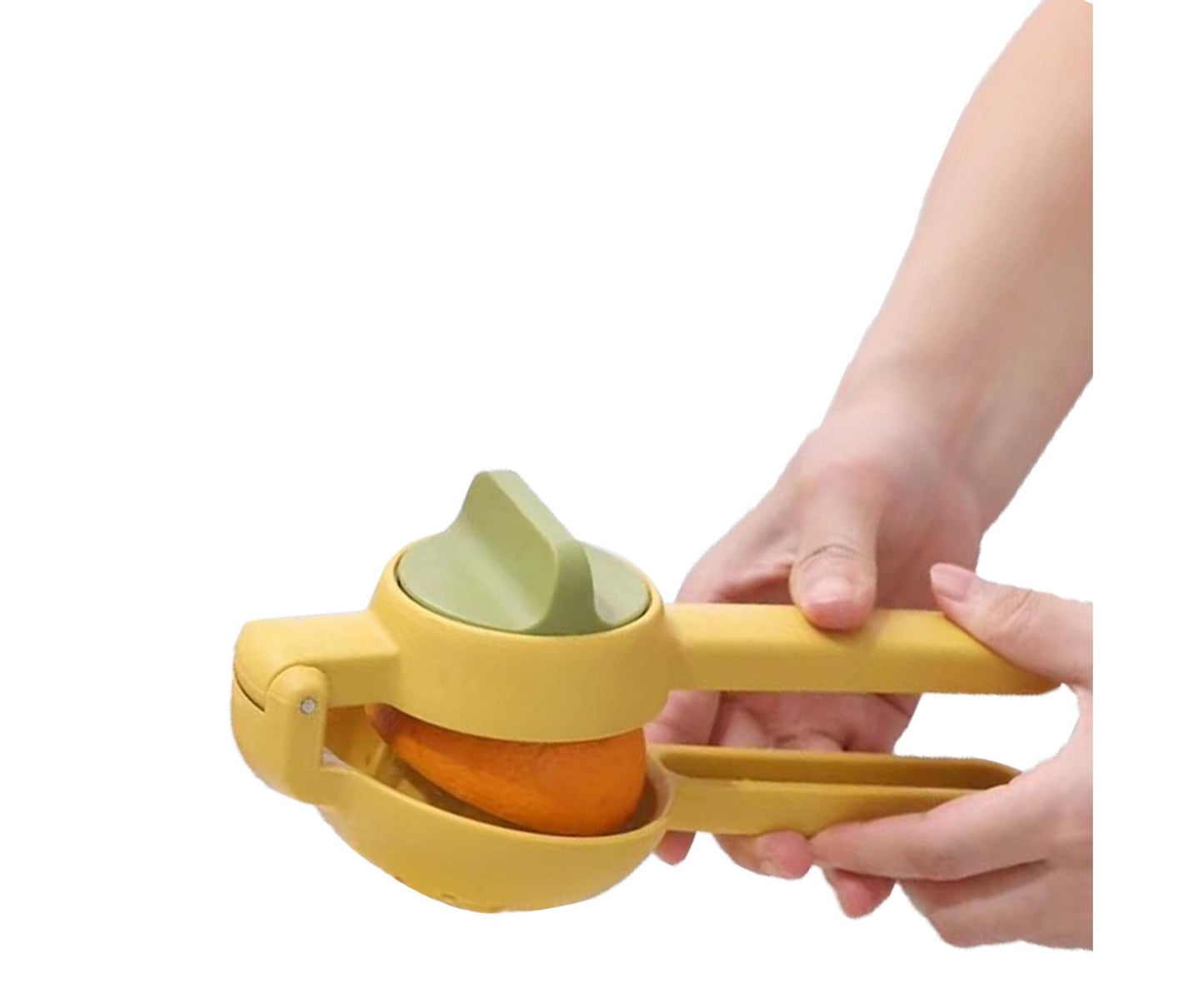 Lemon Squeezer, Multifunctional Plastic Portable Juicer for Fruit, Home Use, Yellow
