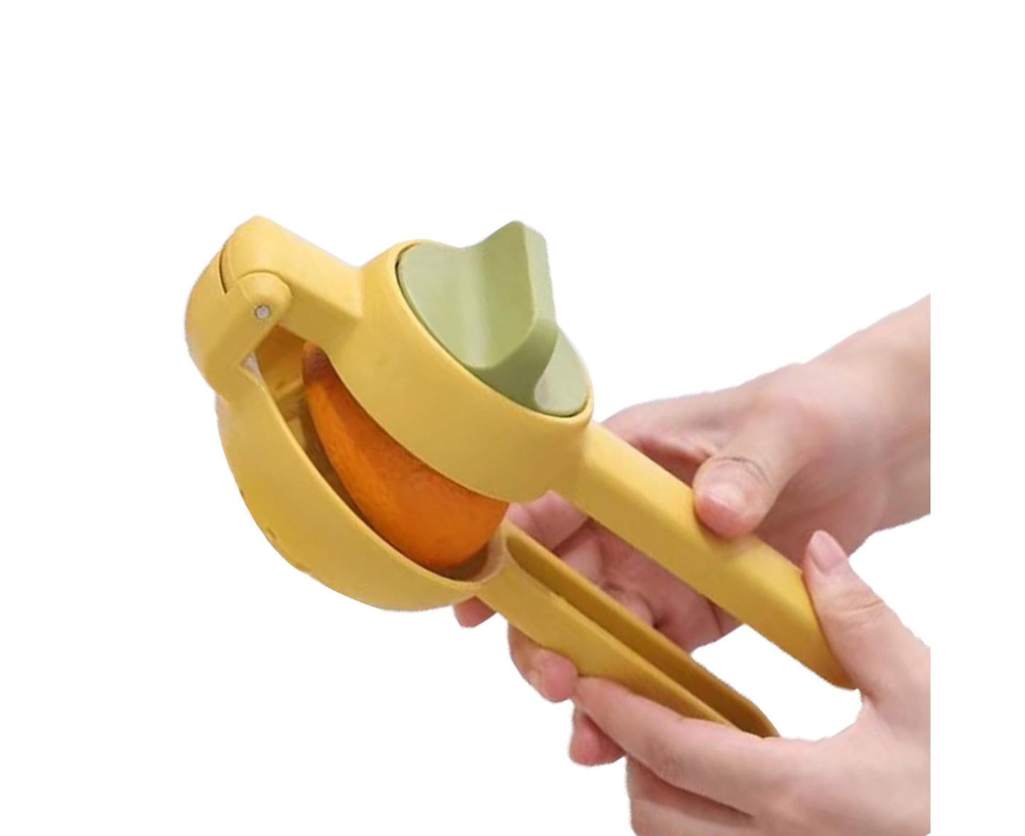 Lemon Squeezer, Multifunctional Plastic Portable Juicer for Fruit, Home Use, Yellow