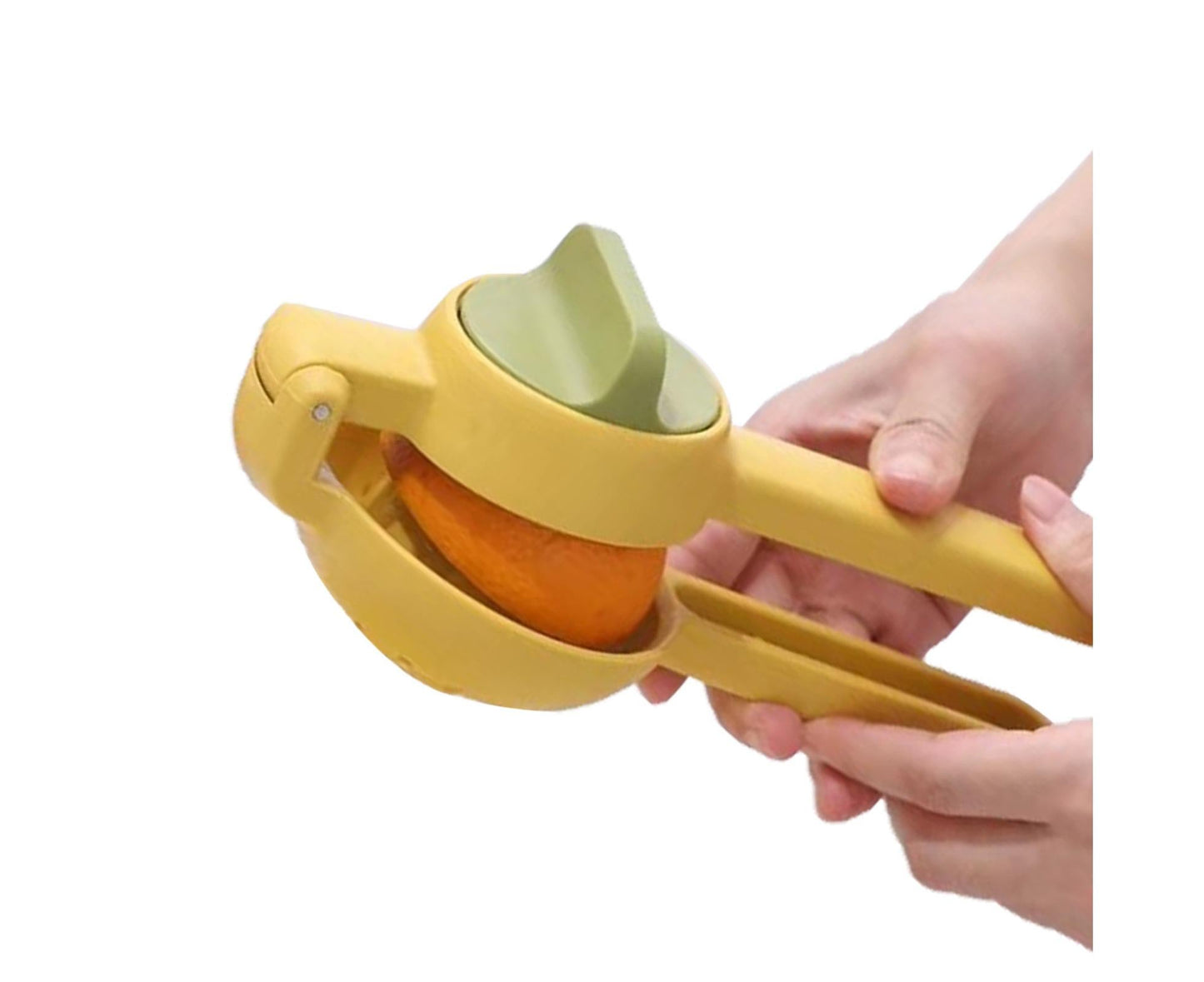 Lemon Squeezer, Multifunctional Plastic Portable Juicer for Fruit, Home Use, Yellow