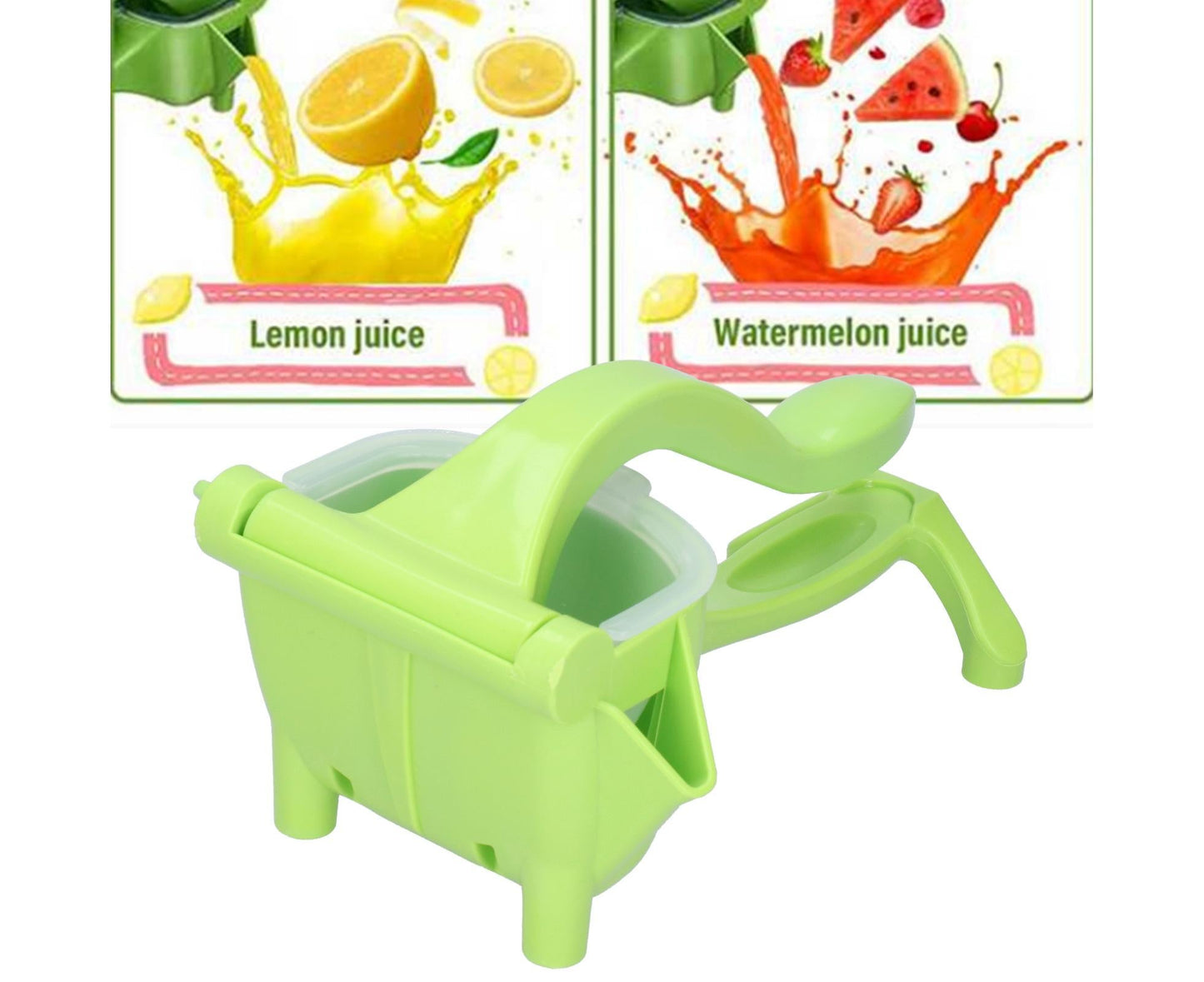 Green Manual Juicer, Lightweight Household Lemon Squeezer for Home Use