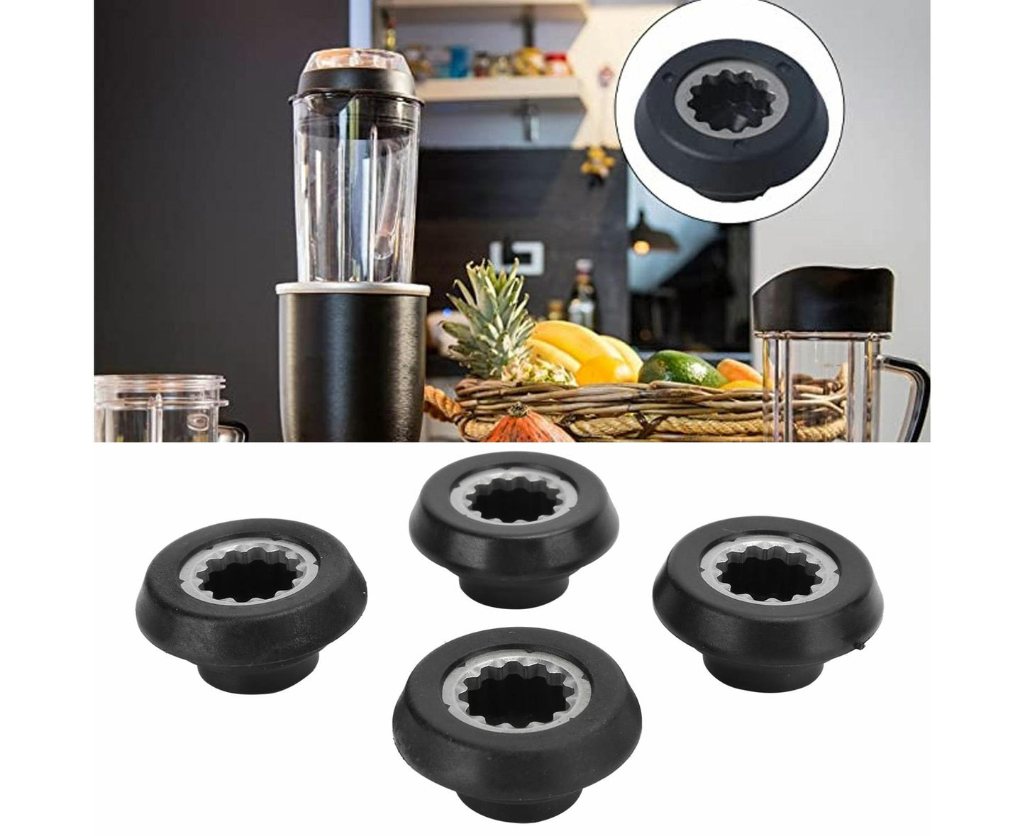 Juicer Mixer Base Gear with Screws, Replacement for RX 1700W Food Blender