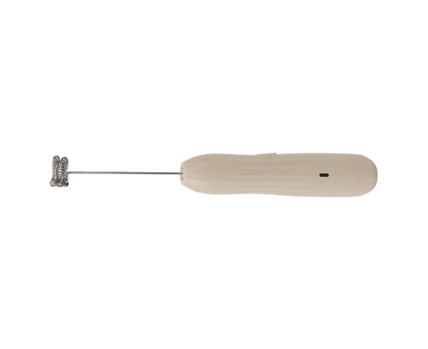Khaki Rechargeable Milk Frother, Coffee Mixer for Lattes & Hot Chocolate