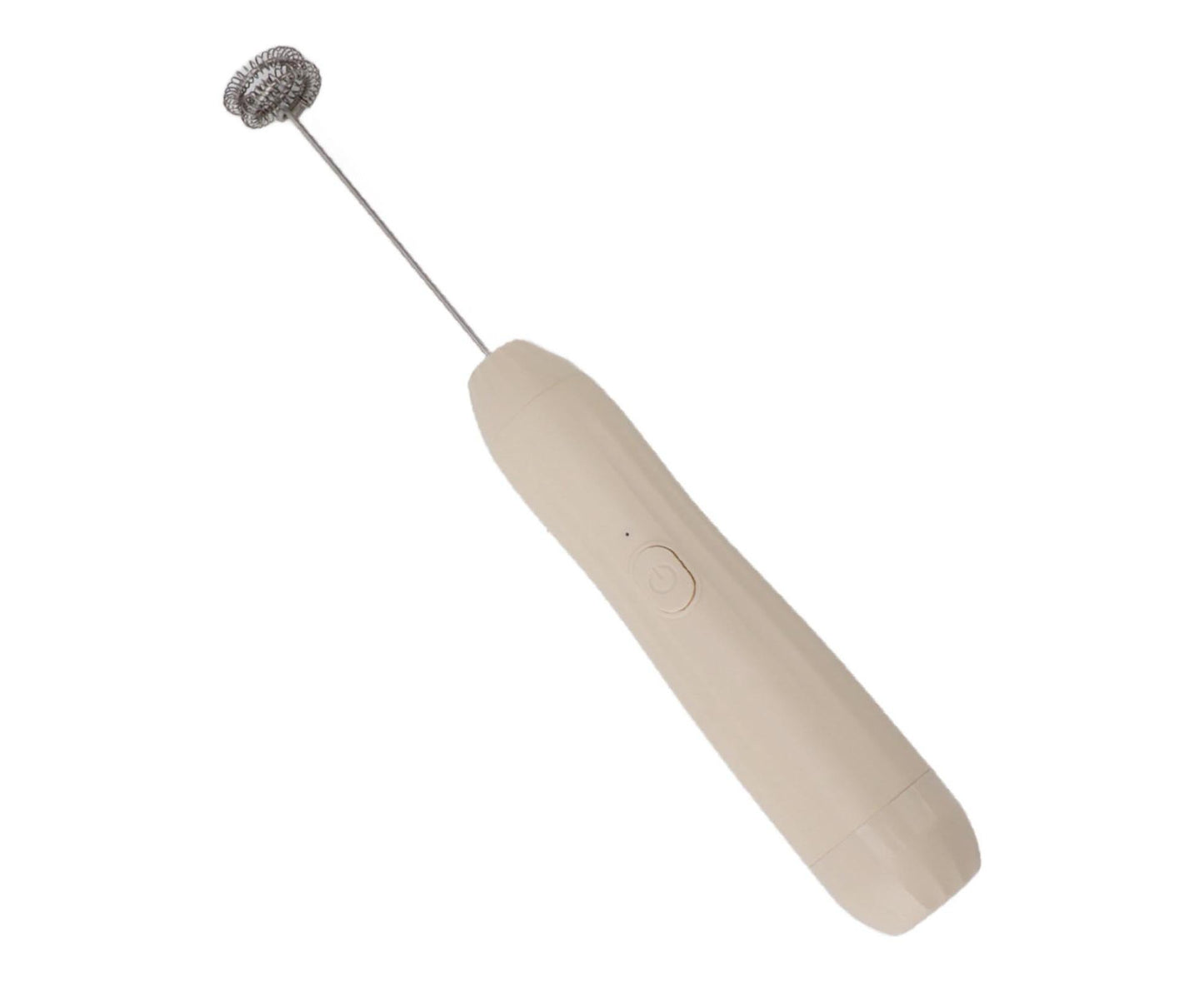 Khaki Rechargeable Milk Frother, Coffee Mixer for Lattes & Hot Chocolate