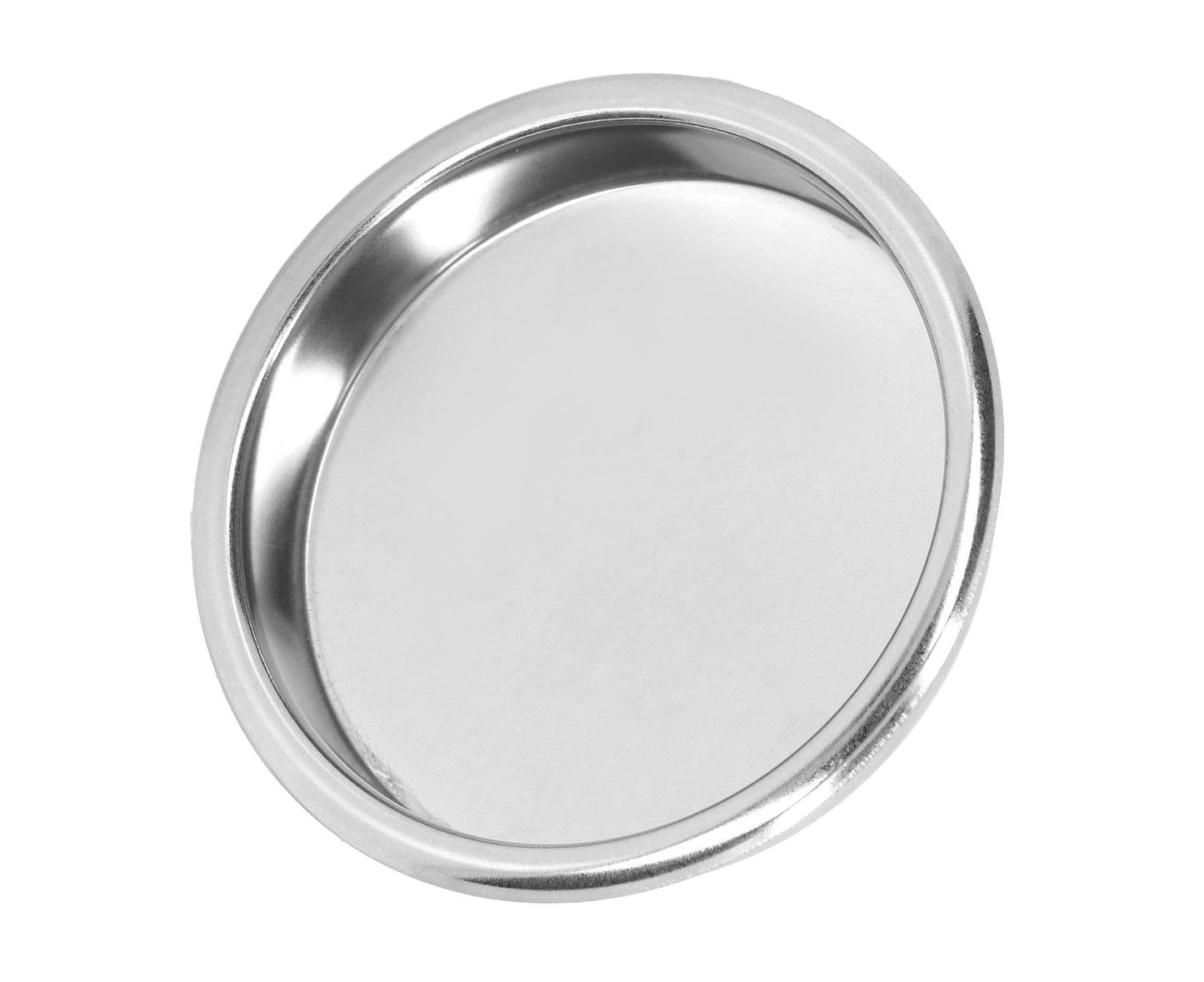 Blind Filter, Stainless Steel, Wear-Resistant, Rust-Proof, 2.3in Coffee Machine Backflush Insert for Home Use