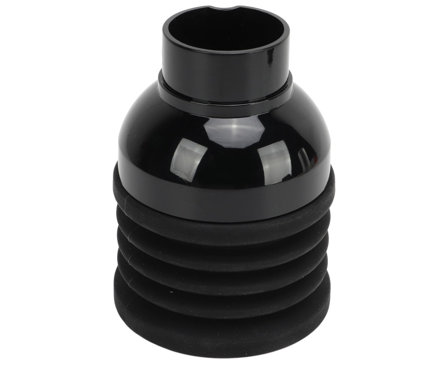 Blowing Bean Bin, Reusable Hand Pressure Bean Grinder Cleaning Tool for Coffee Shop & Home, Black