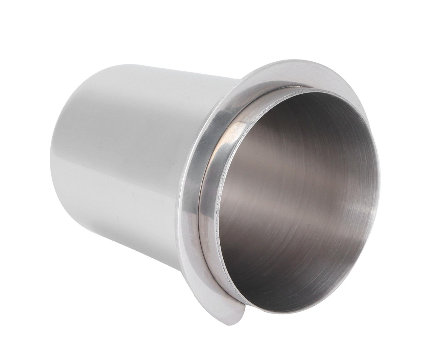 51mm Stainless Steel Coffee Machine Handle Dosing Cup, Coffee Powder Feeder Part