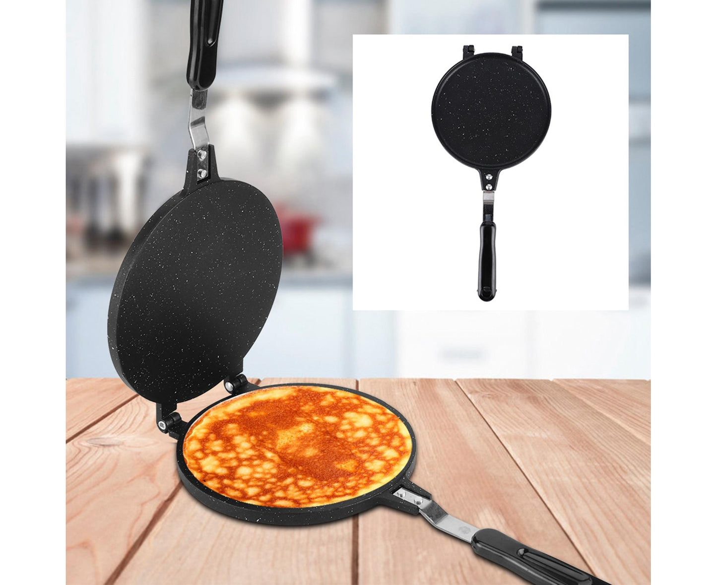 Round Shape Egg Roll Maker, Waffle Baking Mold, Kitchen Baking Tool Accessory