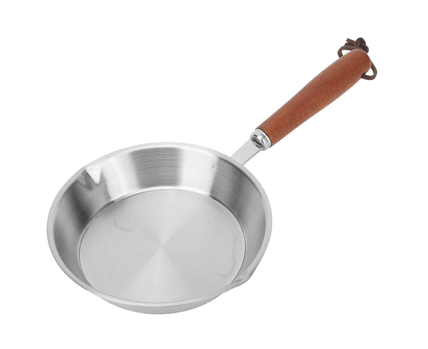 Stainless Steel Frying Pan, Non-Stick Egg Fryer for Household & Restaurant, 4.7 Inch
