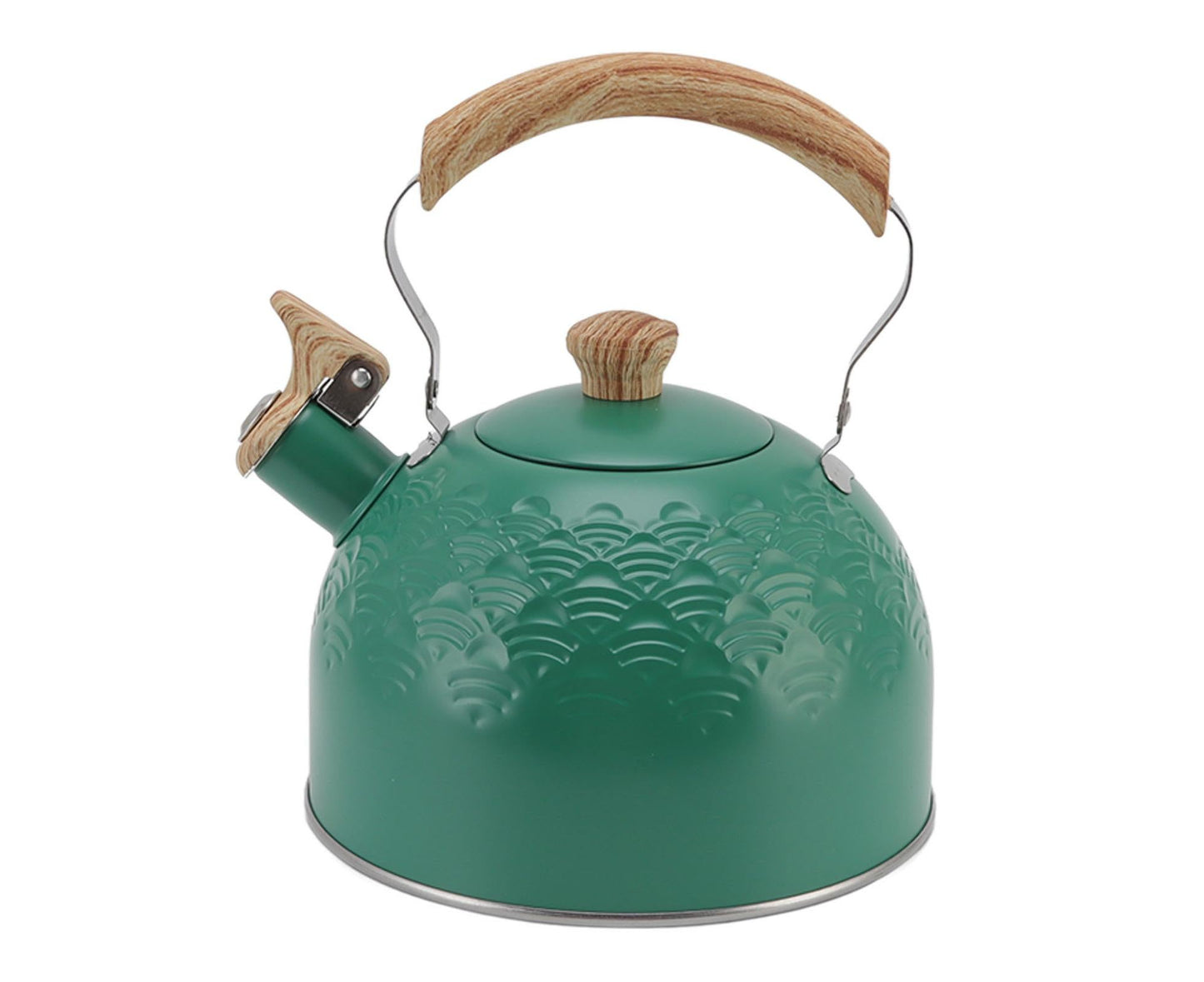 Whistling Kettle, 2.5L Capacity, Stainless Steel Stovetop Teapot for Boiling Water