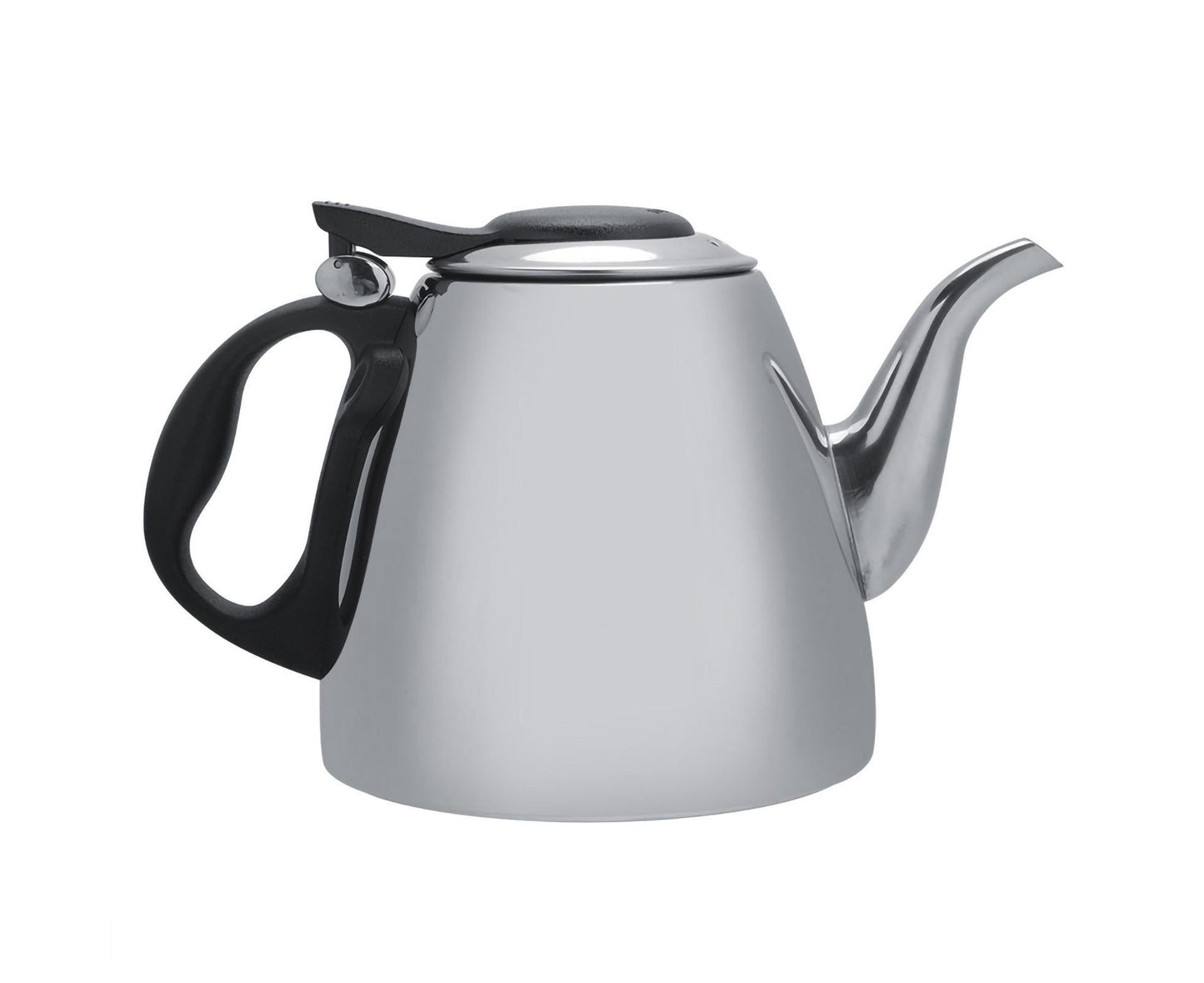 1.2L 1.5L Stainless Steel Stove Top Teapot, Tea & Coffee Pot, Heat-Resistant Handle