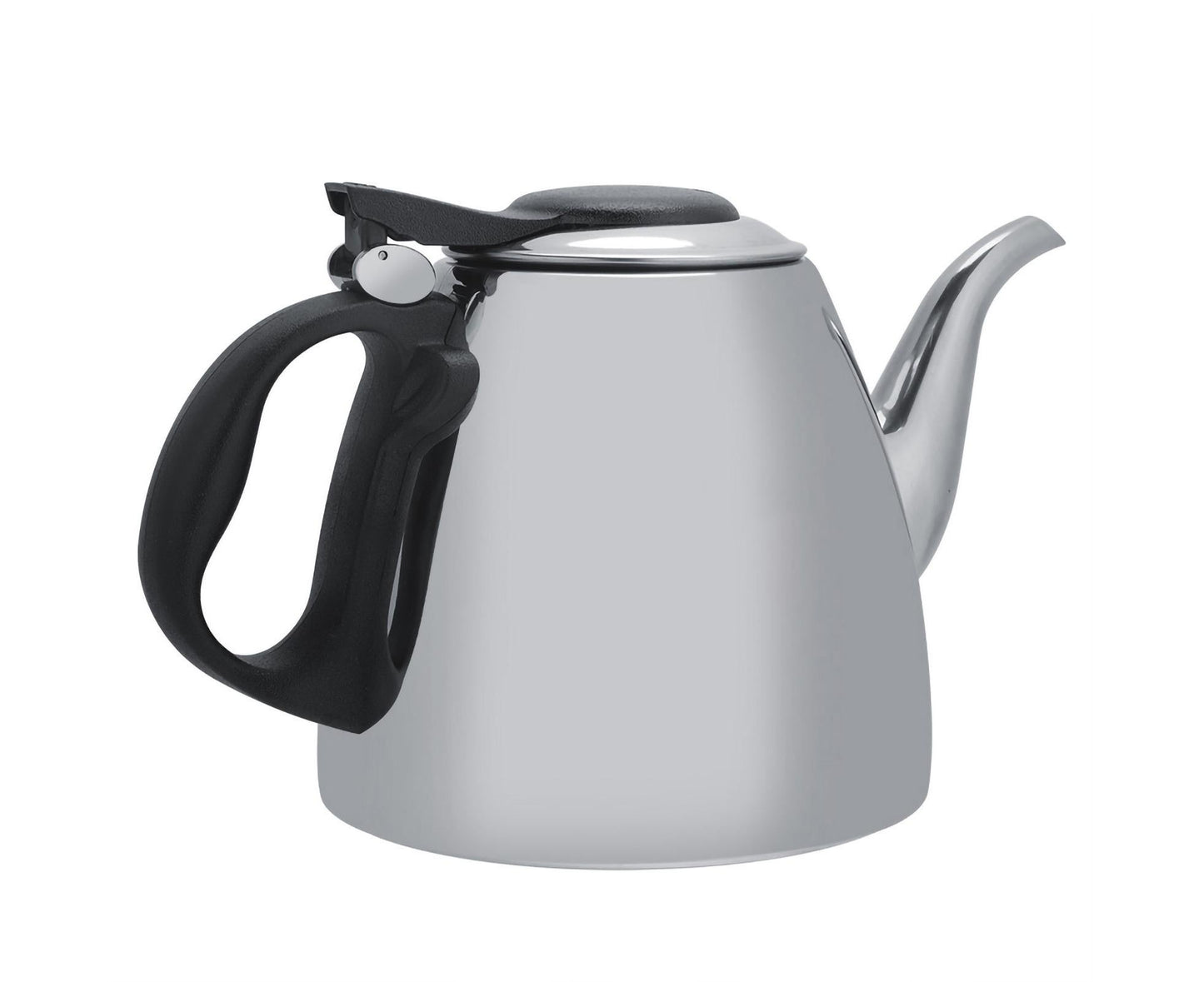 1.2L 1.5L Stainless Steel Stove Top Teapot, Tea & Coffee Pot, Heat-Resistant Handle