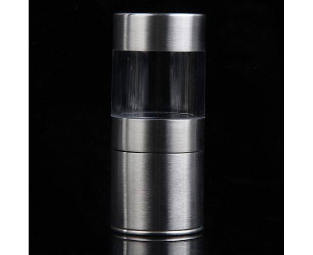 Stainless Steel Manual Salt Pepper Mill Grinder Portable Kitchen Muller Tool