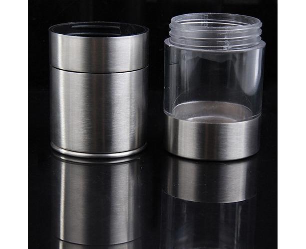 Stainless Steel Manual Salt Pepper Mill Grinder Portable Kitchen Muller Tool