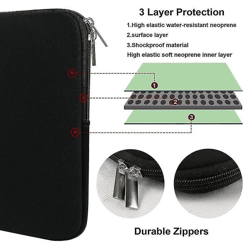 new 14 inch pink soft sleeve case cover laptop bag