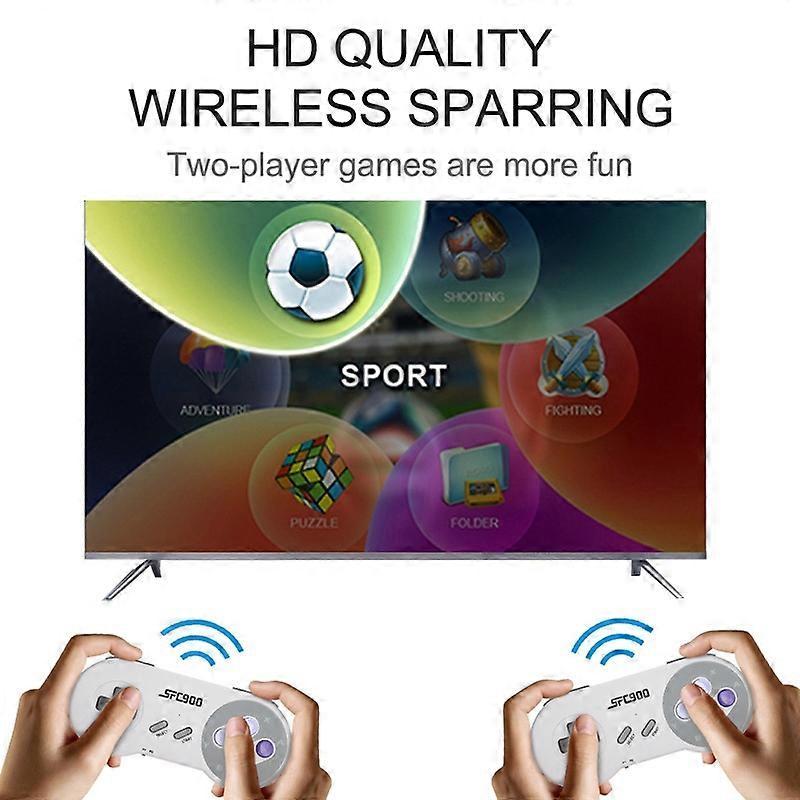 SF900 4700 Games Wireless Game Console Classic Video Gamepad HDMI Output Game Stick for TV