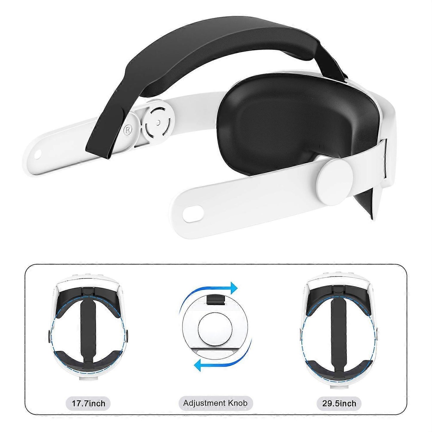 Type B Adjustable Replacement Head Strap for Meta Quest 3 Head-Mounted Smart VR Headset Accessories