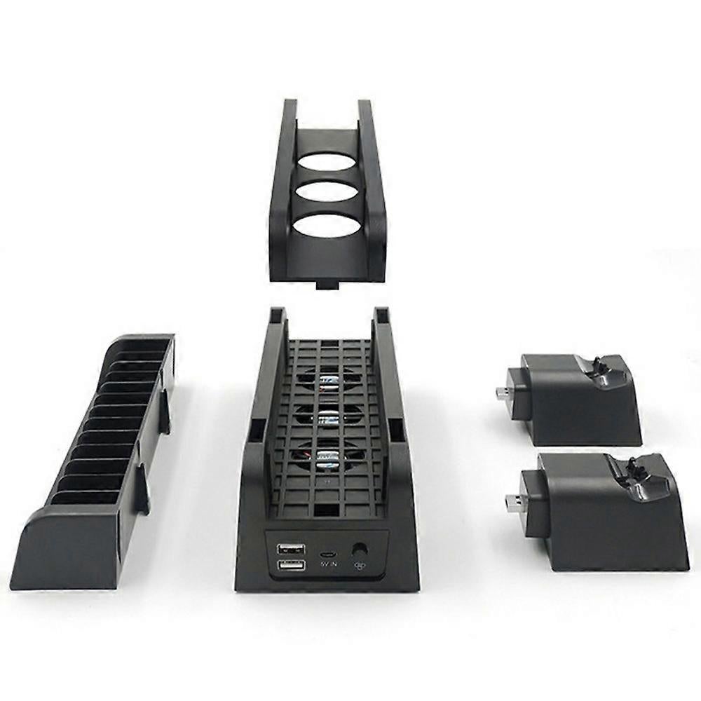 Type A IPLAY HBP-149A Storage Stand for PS4 Pro/PS4 Slim/PS4 Cooling Fan Charging Station