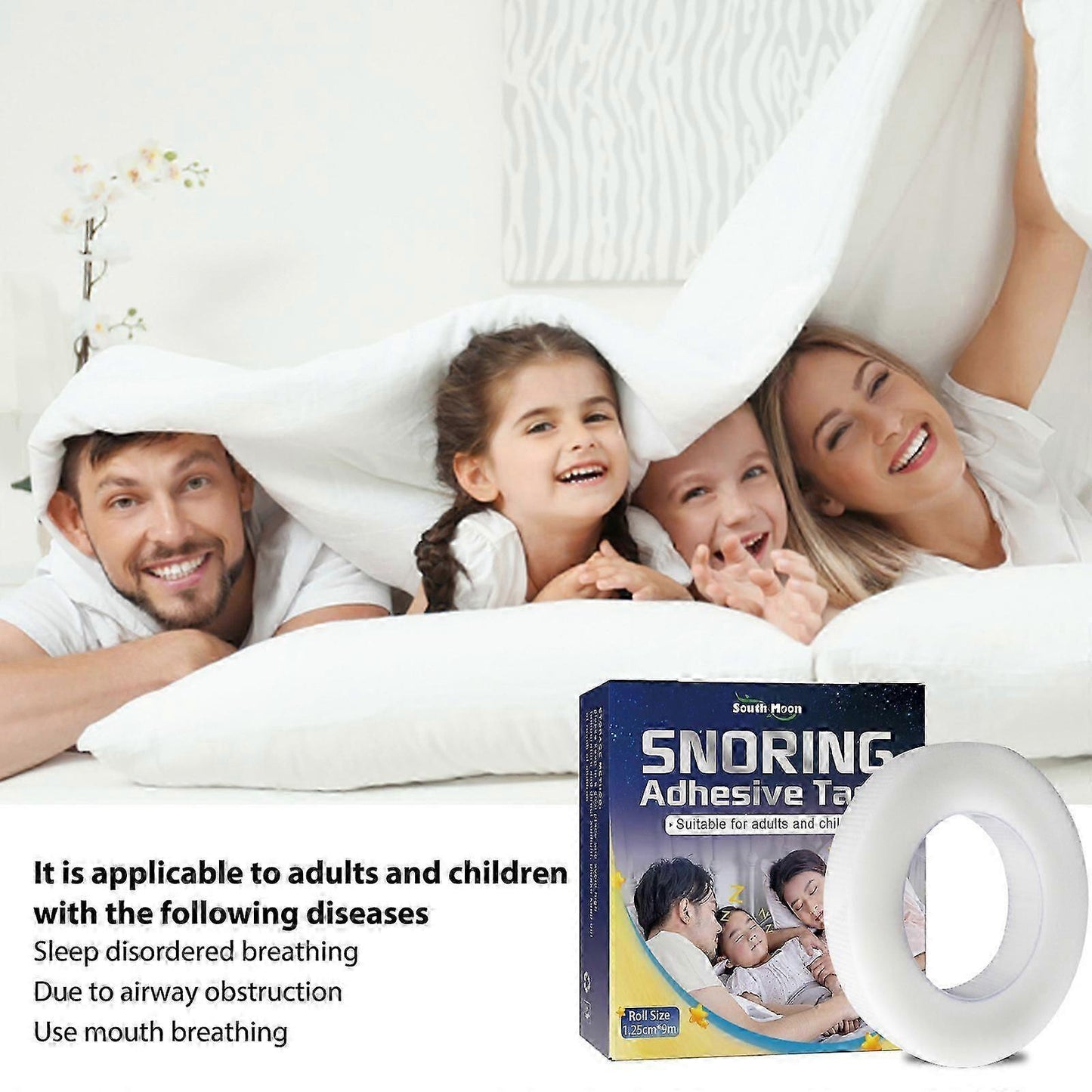 Snoring Patches Relieve Snoring Smooth Breathing Snore Non-snoring Sleep