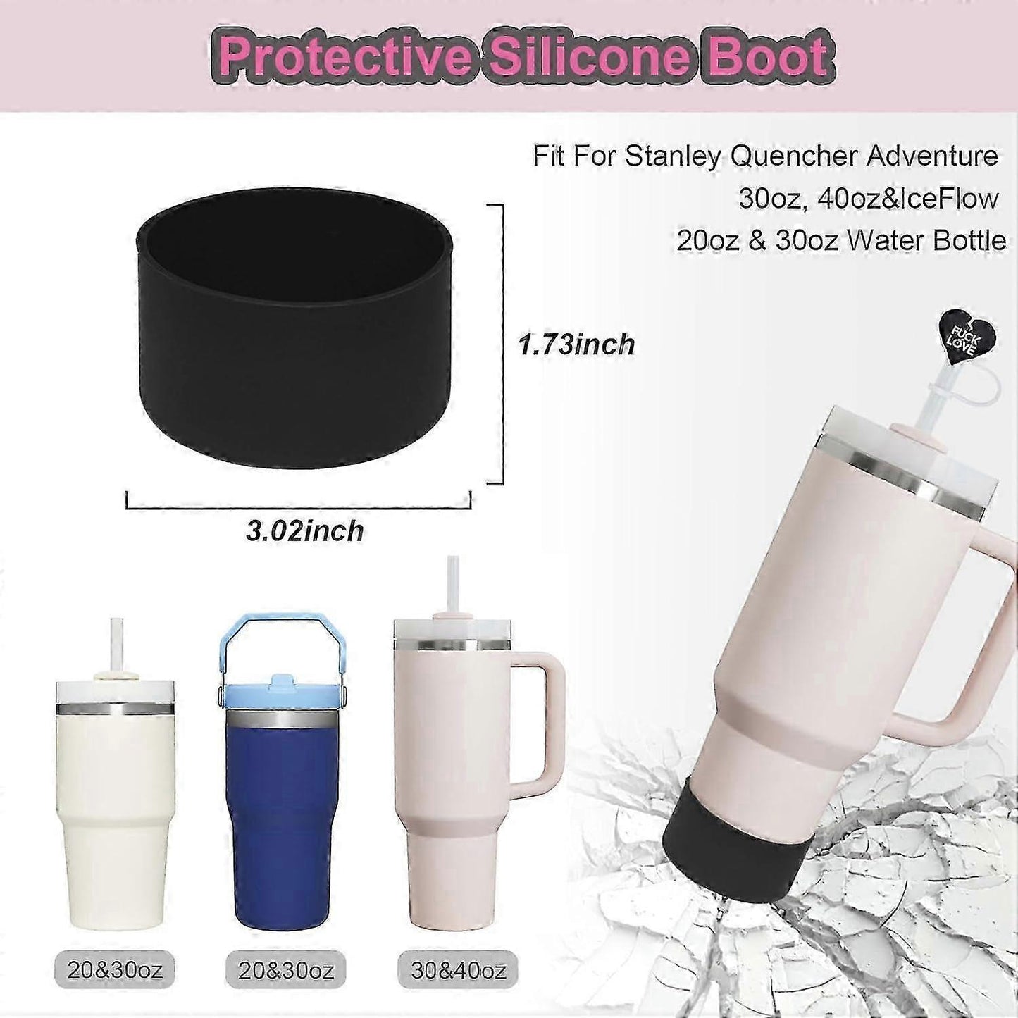 5-Piece Stanley Cup Accessory Set