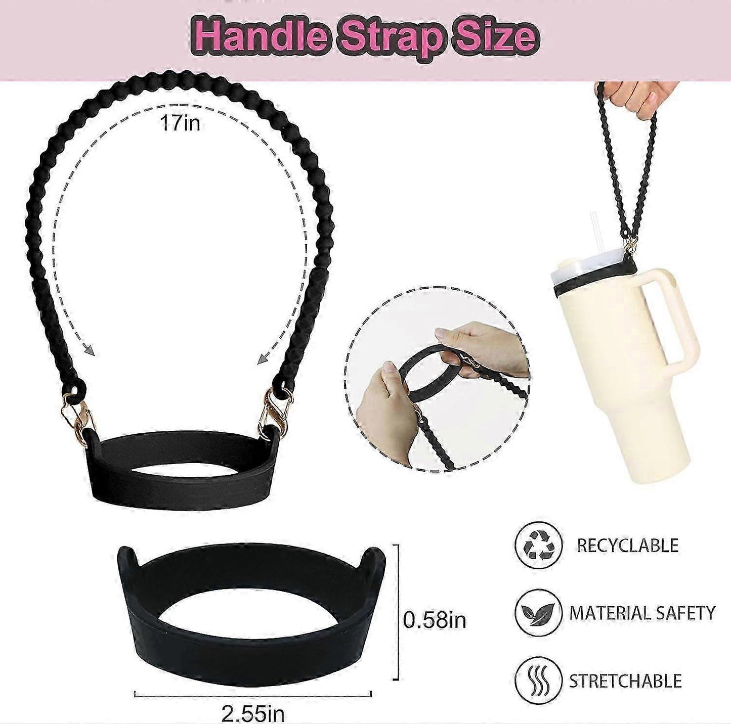 5-Piece Stanley Cup Accessory Set