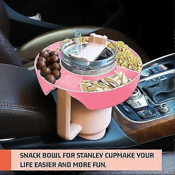 Compatible Stanley Snack Tray, 40 Oz Bowl for Stanley Cup Accessories, Ivory
