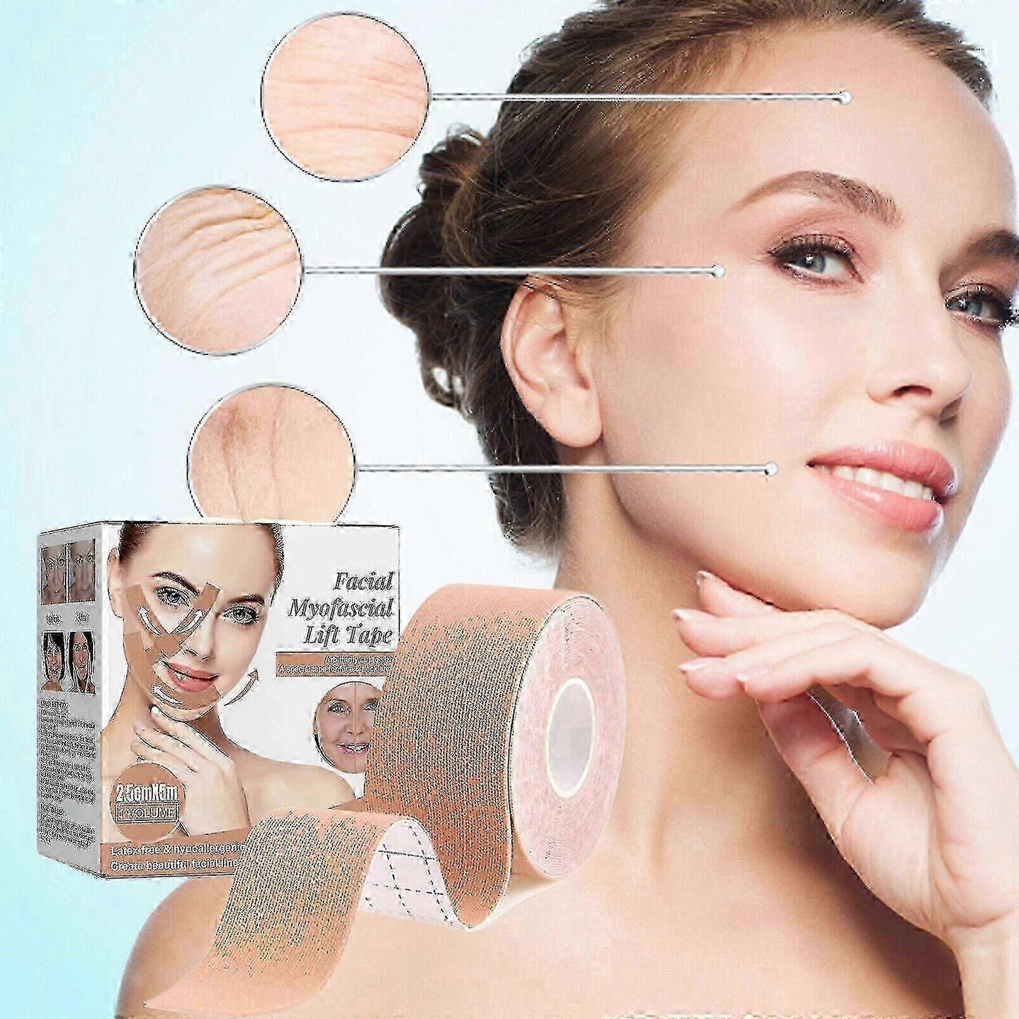 Face Tape For Castor Oil, Face Tape For Castor Oil Effective, For Face