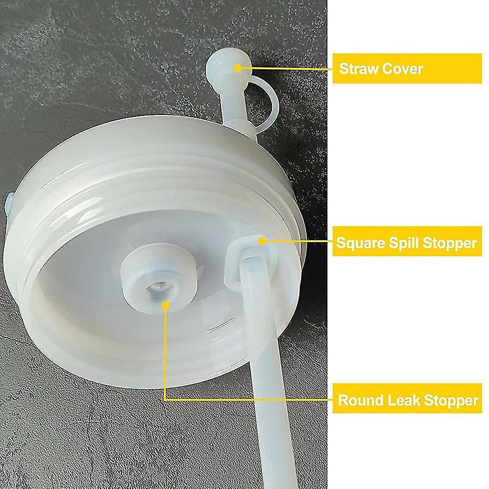 For Stanley Cup Spill Proof Stoppers 30oz 40oz Tumbler 1.0 Anti-dust Stanley Cup Accessories 6pcs