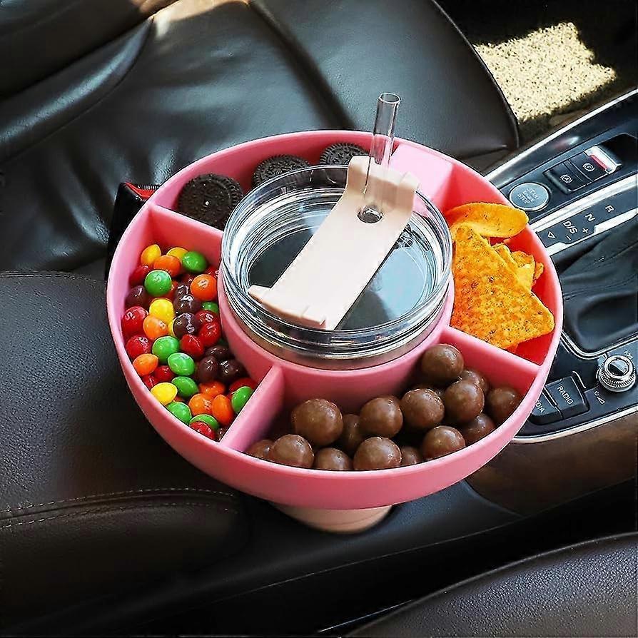 Reusable Silicone Snack Platter for Stanley Cup 40oz