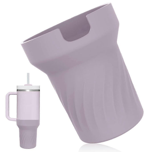 Silicone Boot for Stanley 40 oz Tumbler with Handle - Water Bottle Bottom Cover Fits Stanley Cup Accessories