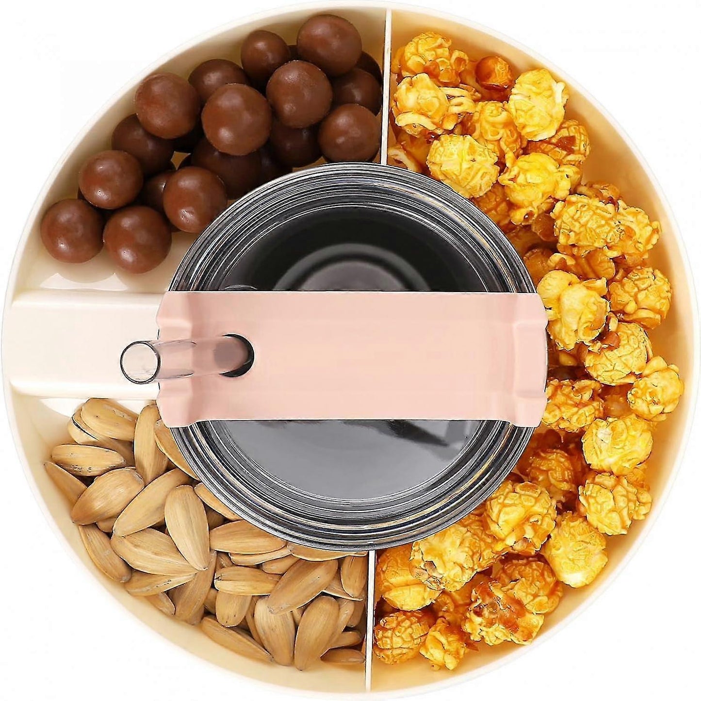 Snack Bowl for Stanley Cup, Reusable Snack Ring Compatible with Stanley Quencher H2.0 40OZ Tumbler with Handle, Stanley Cup