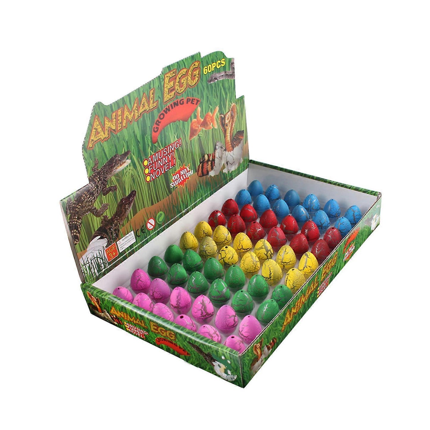 Hatching Growing Dinosaur Science Toys Small Black Cracked Dinosaur Hatching Deformed Dinosaur