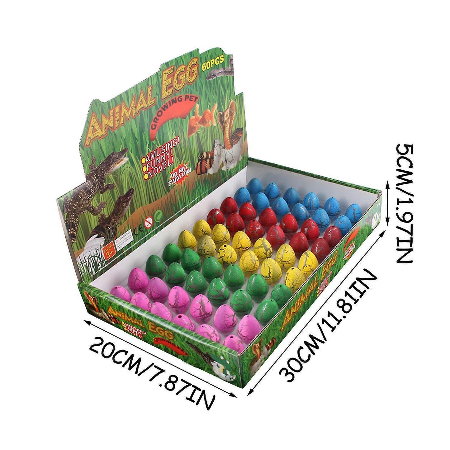 Hatching Growing Dinosaur Science Toys Small Black Cracked Dinosaur Hatching Deformed Dinosaur