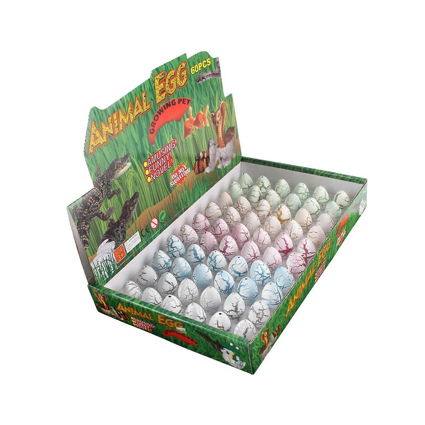 Hatching Growing Dinosaur Science Toys Small Black Cracked Dinosaur Hatching Deformed Dinosaur