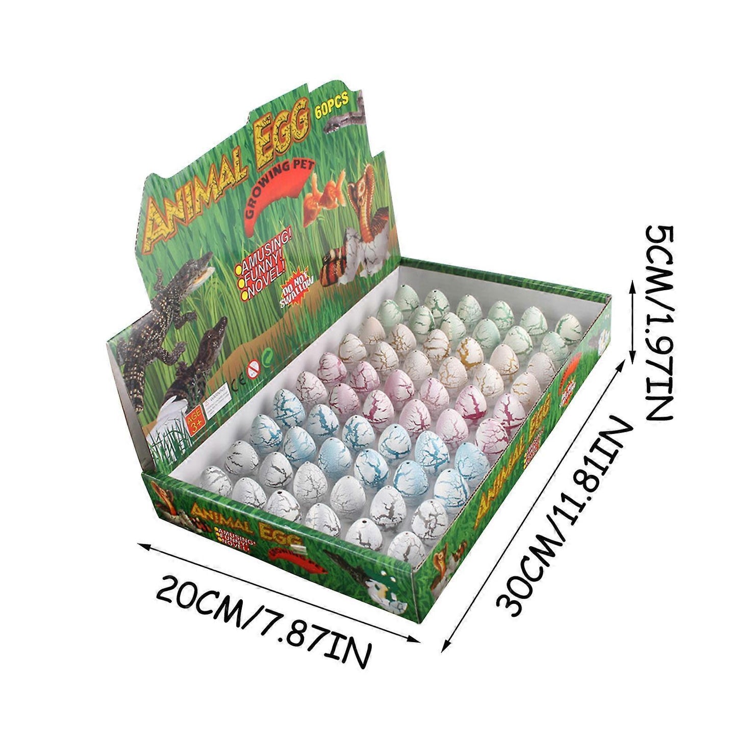 Hatching Growing Dinosaur Science Toys Small Black Cracked Dinosaur Hatching Deformed Dinosaur