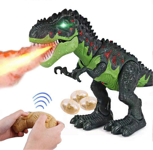 Electric Dinosaur Toy boy and girls, Tyrannosaurus Rex Toy With Dinosaur Egg And Roaring Dinosaur Sound, Realistic Dinosaur Toy