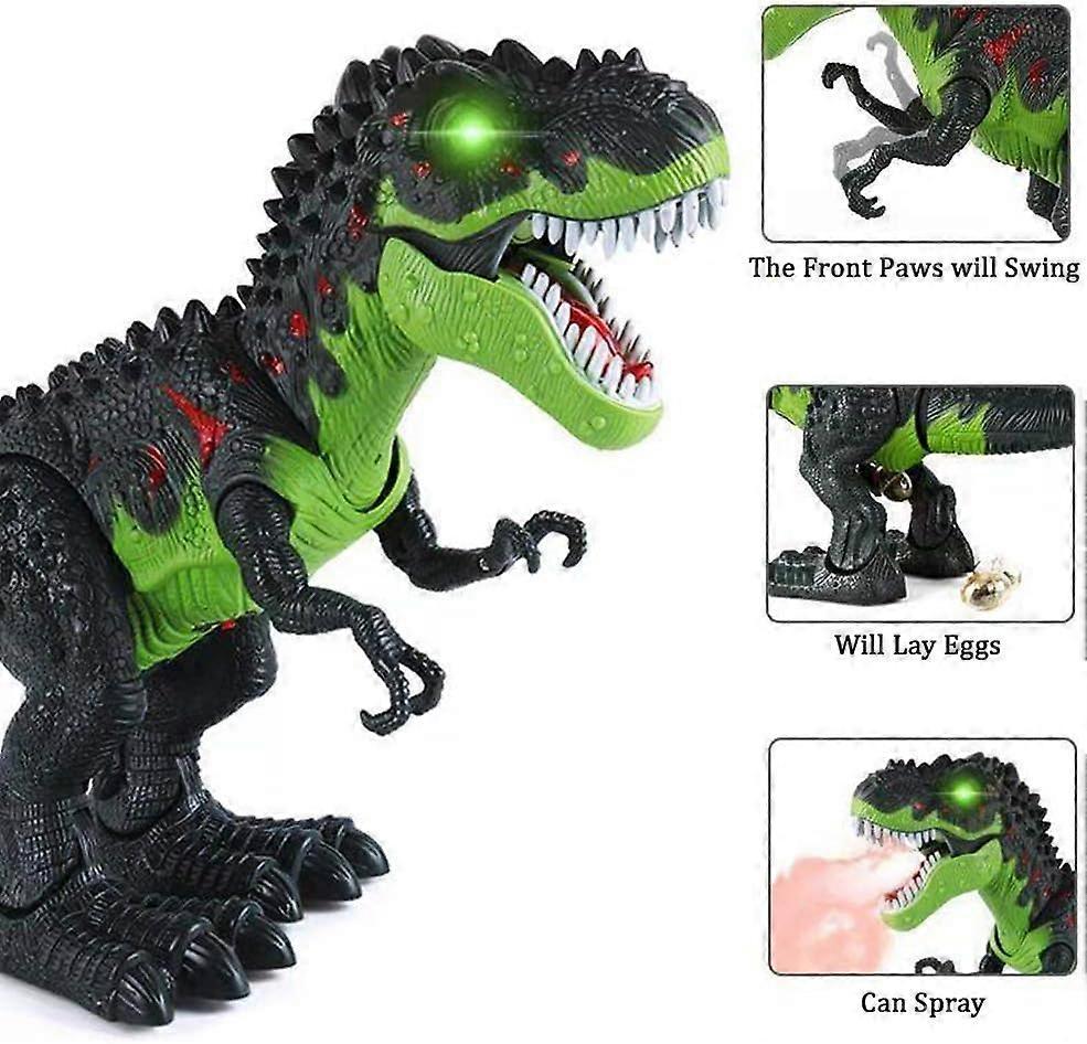 Electric Dinosaur Toy boy and girls, Tyrannosaurus Rex Toy With Dinosaur Egg And Roaring Dinosaur Sound, Realistic Dinosaur Toy