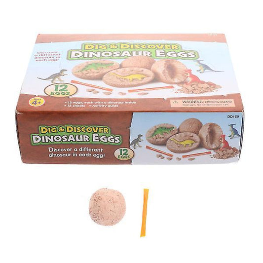 12pcs boy and girls Dinosaur Egg Toy Gypsum Dinosaur Dig Kit Dinosaur Excavation Toys boy and girls Dinosaur Toys