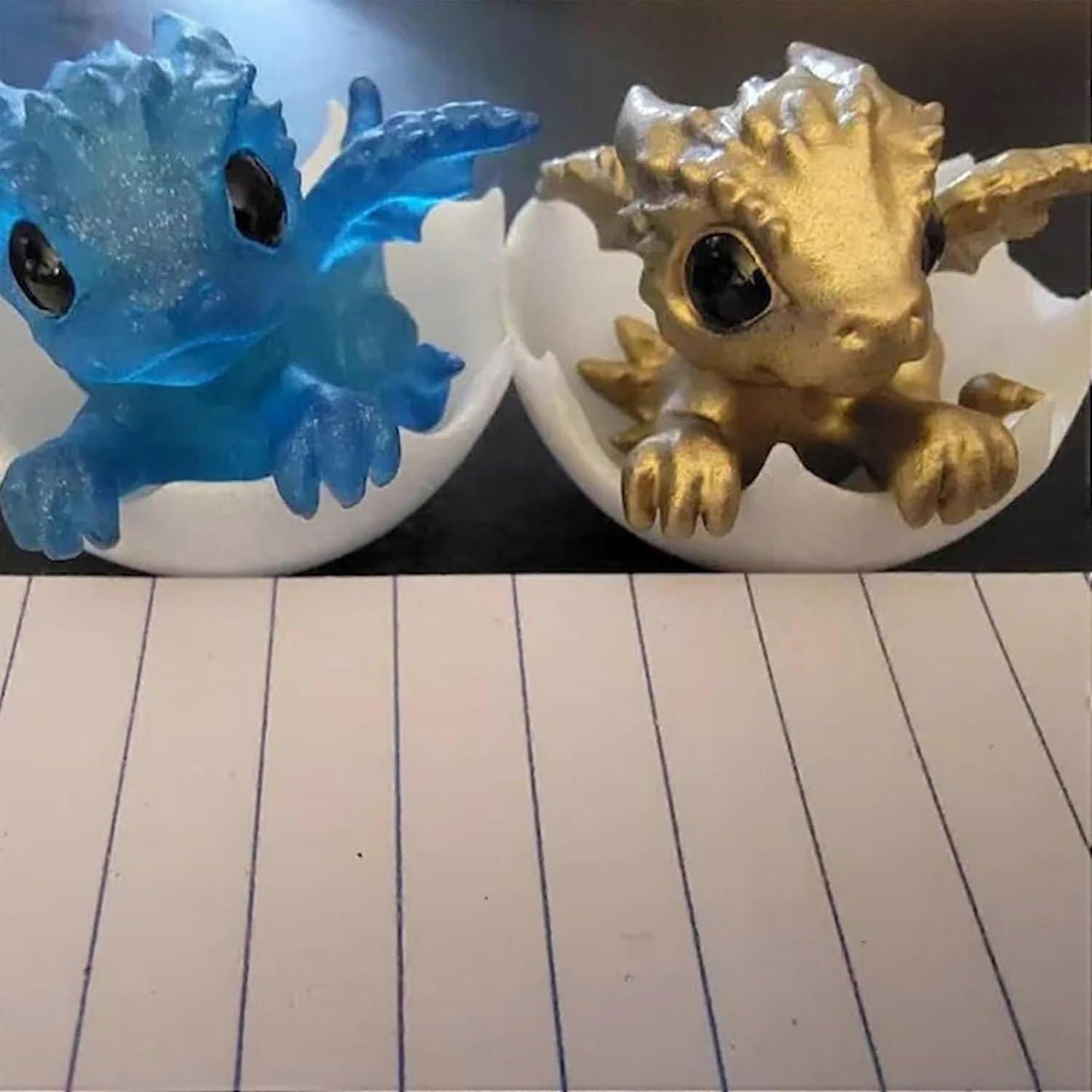 Babies Dragon in Egg, 3D Printed Dragon Egg, babies Dragons in Eggshel, Surprise Egg Toy