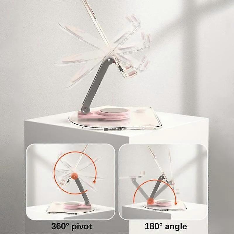 Acrylic 360 Rotating Foldable Tablet Stand Holder