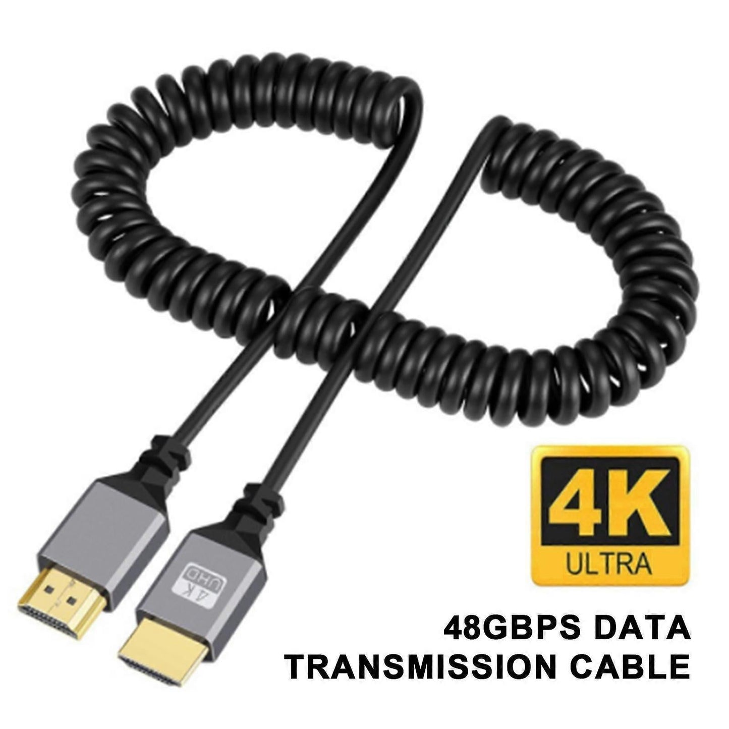 4K 60Hz HDMI/MICRO HDMI Cable High-Speed Retractable Universal