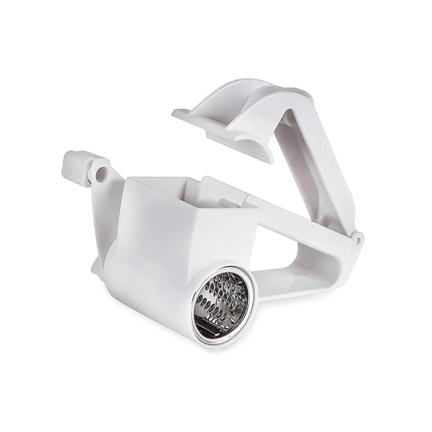 Handheld Rotary Parmesan Cheese Grater with Handle