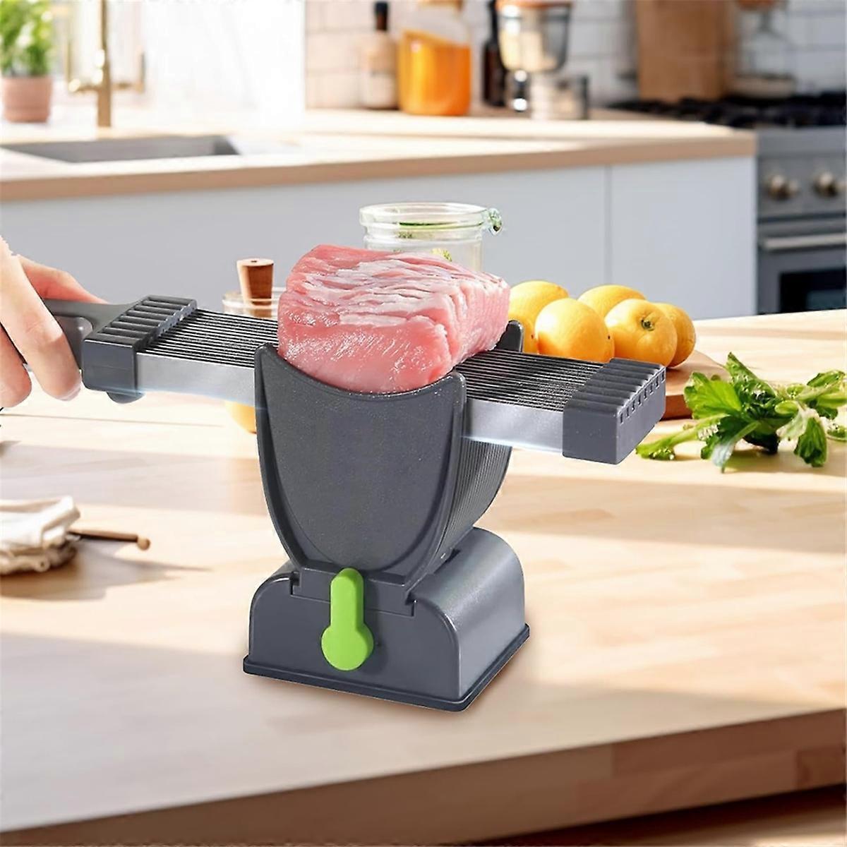 Manual Meat Slicer & Shredder for Kitchen