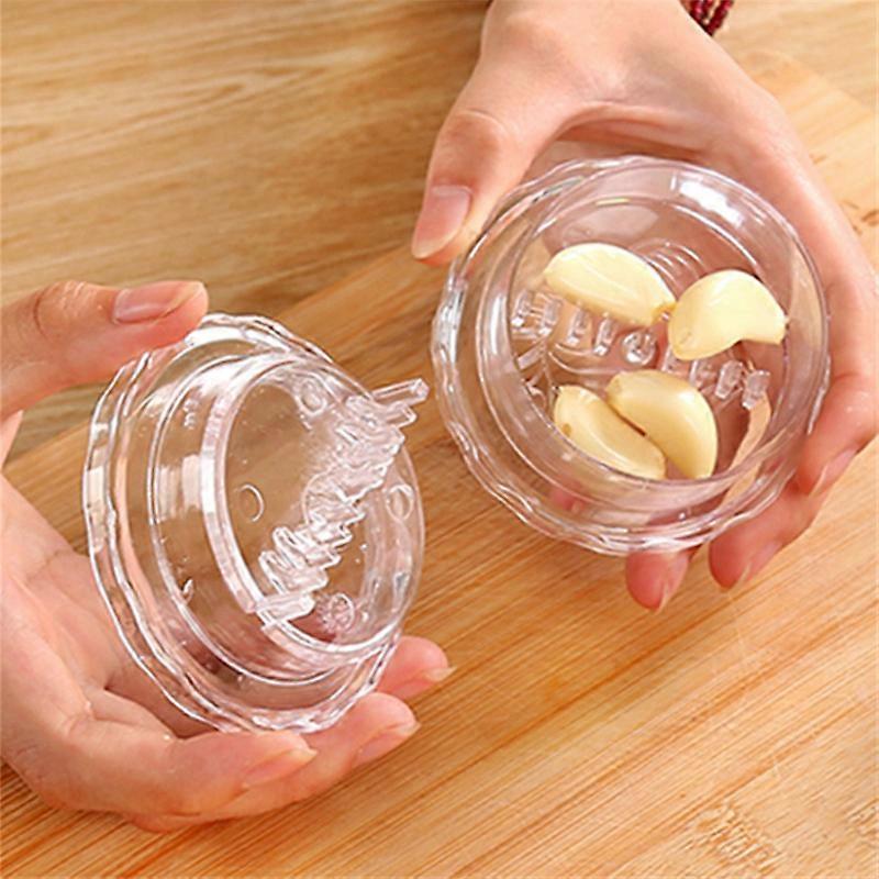 Garlic Twister 4th Gen - Handheld Mincer for Herbs, Nuts & More