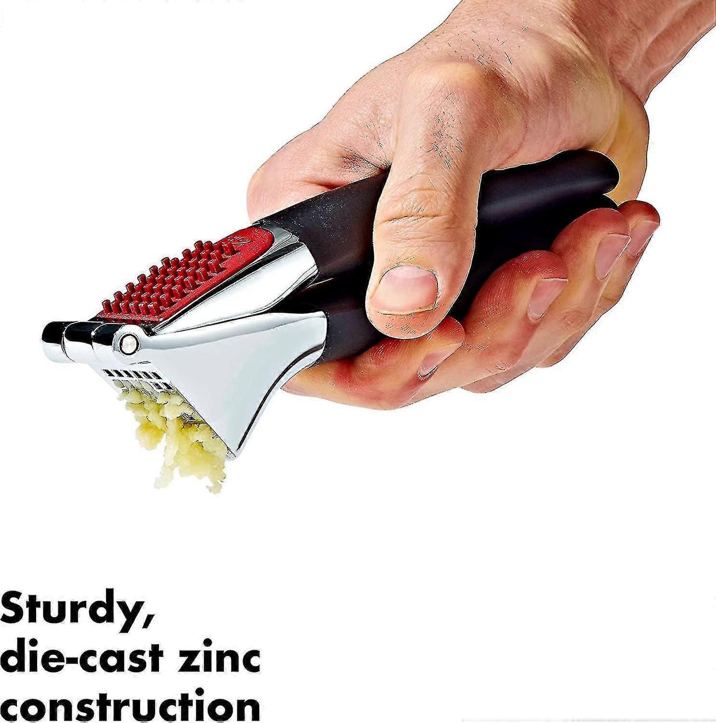 Easy-to-Use Garlic Press - Good Grips Kitchen Tool for Crushing Garlic