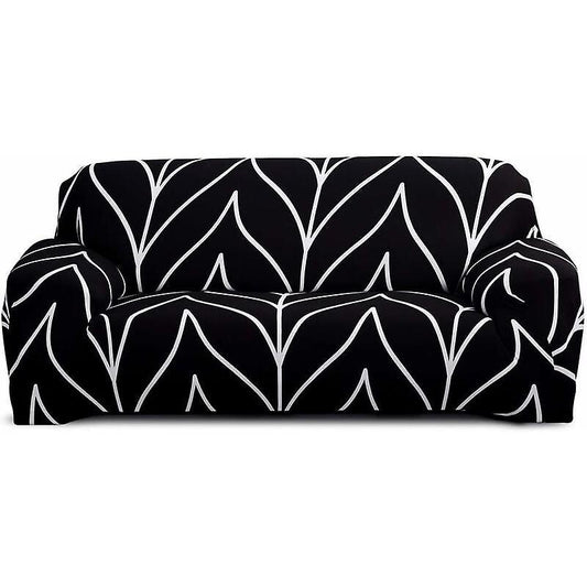2 Seater Stretch Sofa Cover with Armrests 145-185cm