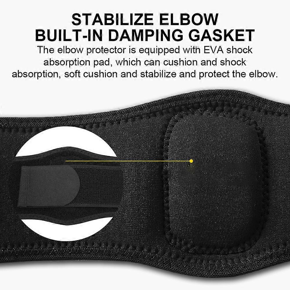 Elbow Strap for Tennis & Golf - Pain Relief Support for Men & Women