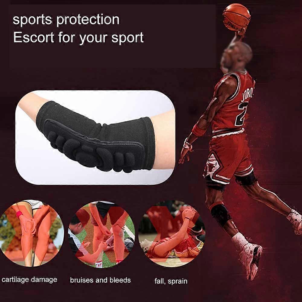 Compression Elbow Guard - Breathable Elbow Sleeve with Silicone Padding