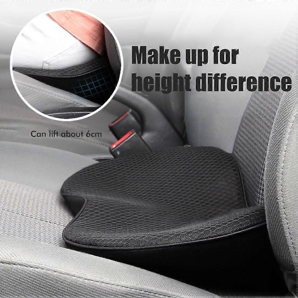 Driver vehicle seat Cushion - Thick Heightening Pad for Back Relief All Seasons