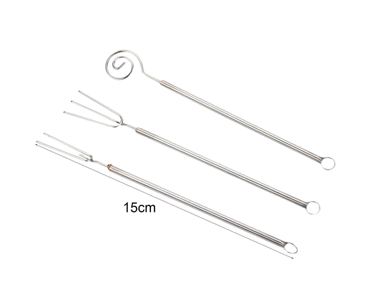 Dipping Forks Heat-resistant Stainless Steel Fondue Bakeware-Stainless Steel